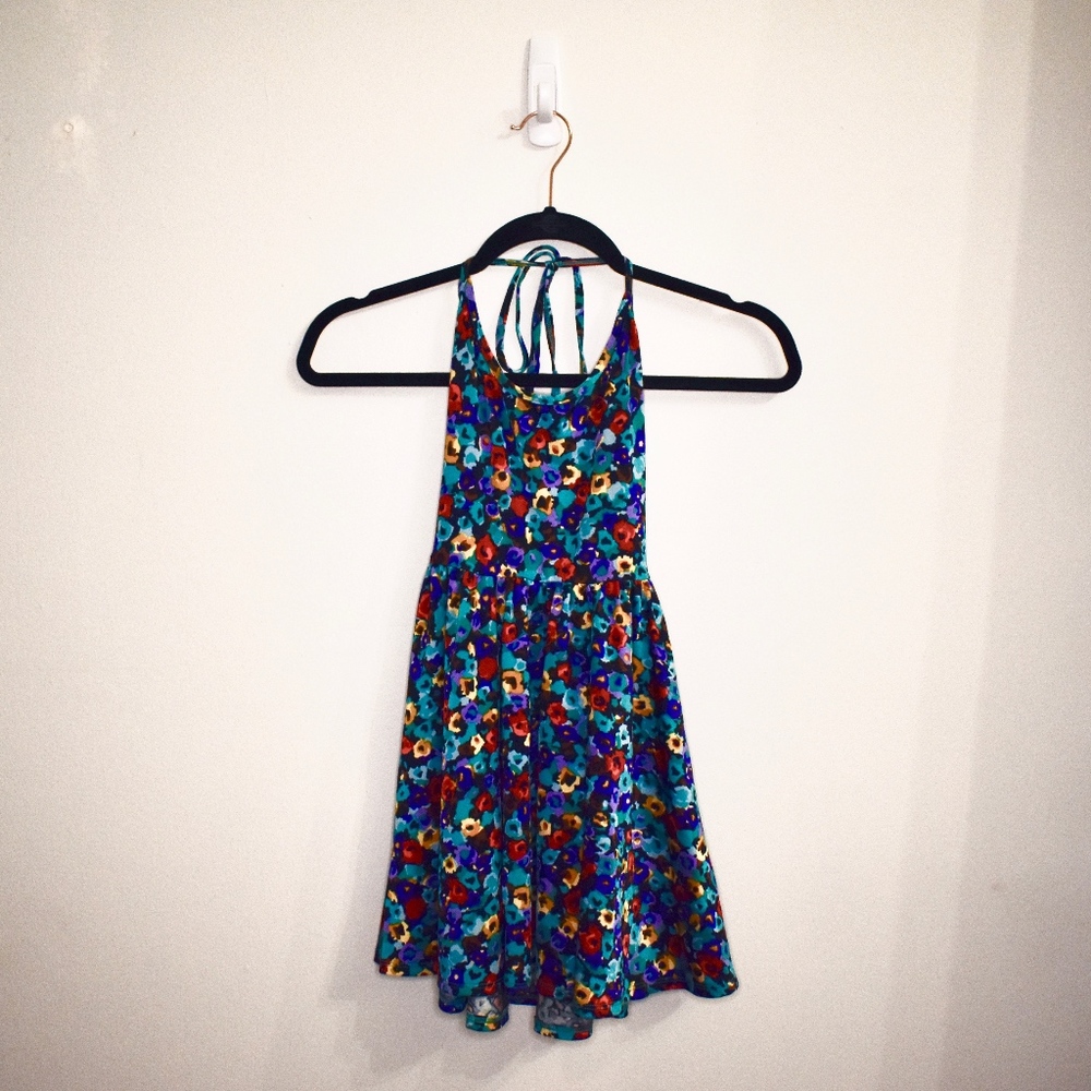 Americal Apparel Floral Skater Dress